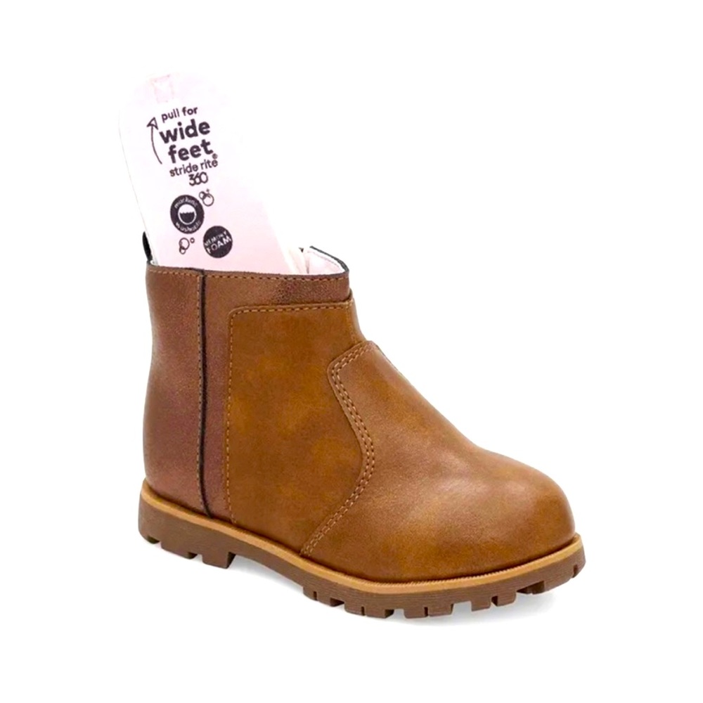 Stride Rite 360 Nikita Ankle Boots Toddler Girl Size 9M